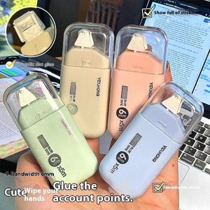 4개/1세트 양면 접착 도트 접착제 테이프 무산성 안전 영구 테이프 롤러 테이프