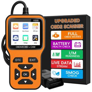 OBD2 스캐너 진단 도구, 리셋 기능이 있는 자동 엔진 코드 리더, 향상된 OBDII/EOBD 자동차 스캔 도구