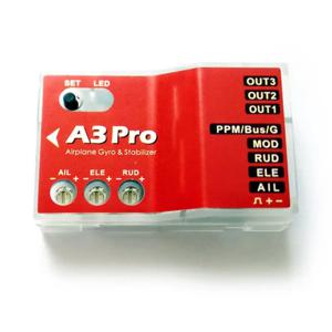 FFYY-A3 Pro 비행기 RC 비행 컨트롤러 안정기 시스템 RC 비행기 고정익 헬리콥터용 안정기 자이로