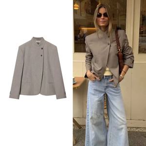 2026 봄 신상 여성 블레이저 재킷 패션 따뜻한 여성 우아한 여행 휴가 재킷 블라우스 젊은 스트릿 시크 블레이저 코트