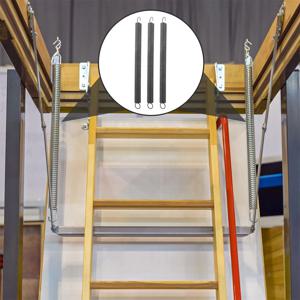 4개의 다락방 사다리 스프링, 헤비 듀티 교체용, 안정적인 스프링 교체품, 풀다운 로프트 사다리, 다락방 계단 부품용