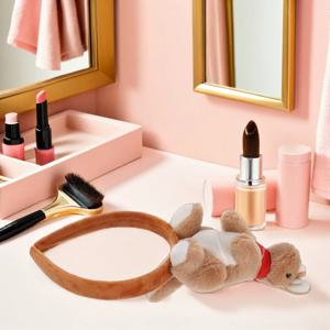 3D 캥거루 머리띠 어린이용 봉제인형 헤어밴드 역할놀이 여행 모임 독특한 스타일 캥거루 머리띠