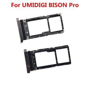 UMI UMIDIGI BISON Pro용 오리지널 스마트 휴대폰, SIM2/TF SIM 카드 홀더, 트레이 카드 슬롯 수리 부품, 6.3 인치