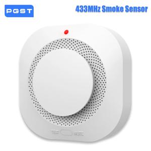 RF GSM 홈 보안 경보 시스템에 대 한 433MHz 무선 화재 방지 연기 경보 센서 경보 감지기