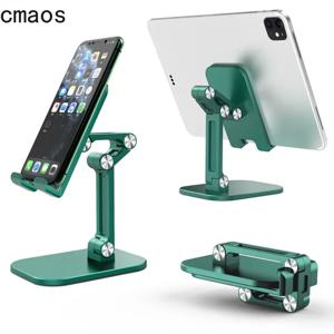 3 섹션 접이식 책상 휴대 전화 홀더 아이폰 iPad 태블릿 유연한 테이블 데스크탑 조정 가능한 셀 스마트 폰 스탠드