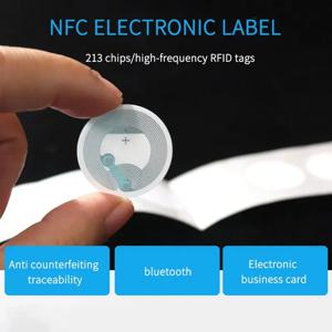 10PCS NFC 태그 Nfc213 라벨 213 스티커 태그 배지 Lable 스티커 13.56mhz 화웨이 공유 Ios13 개인 자동화 단축키