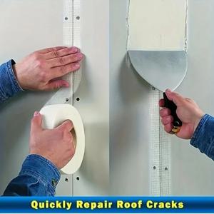 1롤 30M 유리 섬유 자가 접착 메쉬 테이프 벽 균열 수리 단열 장식 메쉬 심 테이프