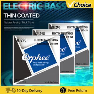 오르피 QB 베이스 기타 스트링스 노멀 라이트 니켈 합금 육각 코어 나노 코팅 일렉트릭 베이스 기타 부품 및 액세서리