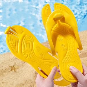 접이식 슬리퍼 여행 여행 휴대용 슬라이드 여성 남성 라이트 홈 호텔 살롱 홈스테이 게스트 사용 샌들 입욕 비치 신발