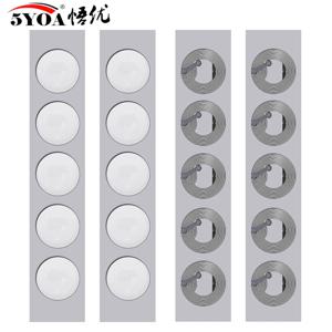100 개/몫 NFC Lable 태그 스티커 13.56MHz ISO14443A 213 스티커 모든 NFC 지원 전화 용 범용 Lable Ntag213 RFID
