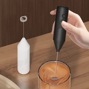 ONEKA 우유 거품기 라떼 용 휴대용 거품 제조기 커피 카푸치노 프라페 말차 핫 초콜릿 계란 비터 음료 믹서