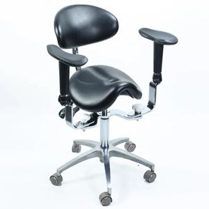 외과 새들 네일살롱 의자 리프팅 팔걸이, 의사 의사 의자, 조정 가능한 등받이, 승마 매니큐어, 신라