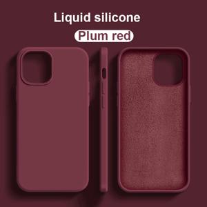 새로운 액체 실리콘 케이스 아이폰 17 16 프로 맥스 15 14 12 11 13 미니 프로맥스 럭셔리 충격 방지 커버 X XR 7 8 14 플러스 액세서리