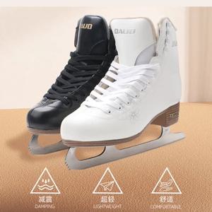 전문 아이스 피겨 스케이트 신발 열 Patins 초보자를위한 블레이드가있는 따뜻한 두꺼운 스케이트 스니커즈 어린이 성인 청소년