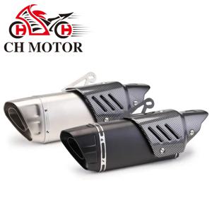 51mm CH MOTOR 오토바이 배기 머플러 R M1 야마하 R6 R3 MT07 KTM DUKE RC 390 닌자 Z400 Z900용