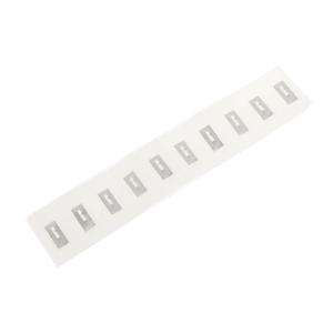 10Pcs NFC 칩 Ntag213 스티커 습식 속지 11x21MM 13.56MHz RFID 라벨 태그 213 위조 방지 전자