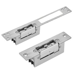 EU 전기 스트라이크 도어 잠금 장치 액세스 제어 시스템 용 전자 새로운 실패 보안 스테인레스 도어 12V DC 실패 보안 NO NC 잠금 장치