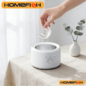 휴대용 고주파 진동 틀니 세척기 USB 충전식 (보석, 안경, 시계, 가정용)