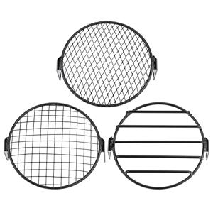 1Pc 6.5인치 오토바이 헤드라이트 그릴 커버 액세서리(보버/쵸퍼/야마하/가와사키/스즈키용)