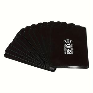 16개 RFID 보호 카드 슬리브 - 신용 및 직불 카드 보호 - 일상 사용을 위한 심플한 스타일