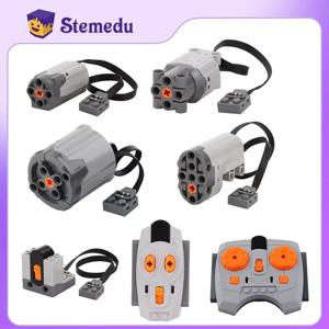 MOC 기술 전원 기능 M L XL 모터 기능 고속 PF 세트 벽돌 장난감 DIY 모터 레고 8883 88003 8882 88004