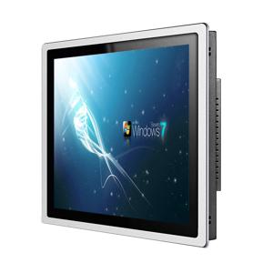 17 19 21.5 인치 산업용 태블릿 컴퓨터 용량 성 터치 스크린이있는 올인원 pc J1900 패널 pc 내장 wifi com win10 pro