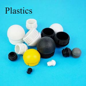 직경 13-60mm 플라스틱 원형 파이프 플러그 튜브 엔드 캡 가구 액세서리 미끄럼 방지 의자 다리 발 먼지 커버 바닥 보호 패드
