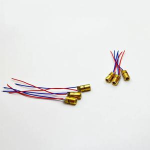 10개 30개 6mm 레이저 모듈 5V 3V 레이저 조준 일반 레벨 적색광 스팟 레이저 5mw 적색 표시등 레이저 헤드