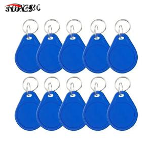 5YOA 10PCS 13.56Mhz RFID UID 토큰 복사 키코브 변경 가능한 출석 관리 클론 키체인 Mif 1k S50용 쓰기 가능한 배지