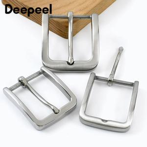 디피엘 35/40mm 스테인리스 스틸 벨트 버클 청바지 허리띠 헤드 옷 조절 클립 핀 버클 DIY 가죽 공예 액세서리
