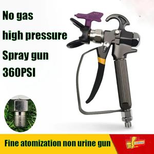 Wagner 펌프 스프레이 기계 고압 휴대용 전기 에어리스 퍼티 코팅 스프레이 건, 노즐 커버가있는 3600PSI