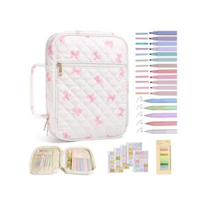 여성용 꽃무늬 성경 커버 케이스, 성경 공부 용품, 성경 저널링 키트, 책 휴대용 케이스, 어머니날 기독교 선물