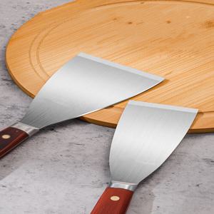 퍼티 스크레이퍼 나이프, 건식벽 타일링/석고 마감용 트로웰, 스테인리스 스틸 벽 청소 도구, 퍼티/페이스트 부착용 스크레이퍼/스패츌러