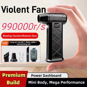 Xiaomi 강력한 먼지 송풍기 800000RPM 브러시리스 모터 야외 공기 살포기 송풍기 Type-C 충전식 송풍기 청소 터보 팬