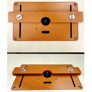 목재 밀링 슬롯 가공 챔퍼링 트리밍 기계 밸런스 보드 라우터 테이블 삽입 플레이트 가이드 목공 작업 벤치 용 도구