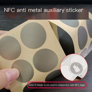 5/10Pcs 안티 금속 스티커 페라이트 차폐 패치 스마트 폰용 외부 NFC 모듈 금속 표면 용 NFC 신호 부스터