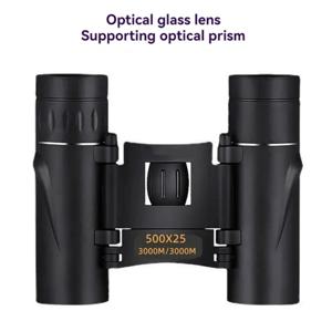 고출력 HD 야간 투시경, 야외용 소형 미니, 8x21/25x40/500x 배율 모델