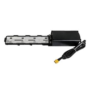 OUXI V8 전기 자전거 예비 교체 부품-배터리 베이스 장착 플레이트 브래킷(4핀 레일 및 XT60 커넥터 포함)