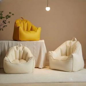 게으름뱅이 소파 아기용 싱글 발코니 빈백 방수 침실 레저 거실 어린이 독서 소파 의자