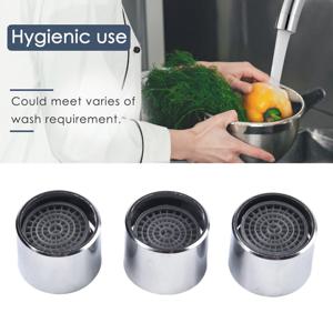 3개입 절수 에어레이터 도자기 욕실 수도꼭지 버블러 스파우트 네트 소프트 플라워 워터 마우스 플라워 물튀김 방지 22mm