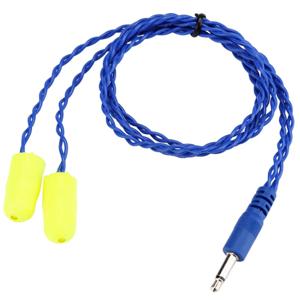 자동차 경주용 소음 감소 폼 이어버드 모노 레이싱 스피커 1/8인치 플러그