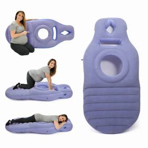 임산부용 에어쿠션 요가매트, 임산부용 에어매트리스, 임신부 바디베드 베개 수면매트