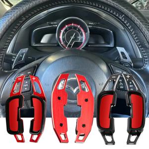 마쯔다 2 3 6 CX-3 CX-4 2013 CX-5 2016 2017 2018 MX-5 아텐자 악셀라 2014-2018 DSG용 자동차 스티어링 휠 시프트 패들