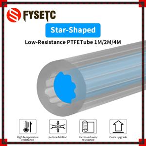 저저항성 PTFE 튜브 1M/2M/4M 고온 저항성 및 3D 프린터 부품을 위한 혁신적인 디자인