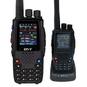 재고 있음 QYT KT-A16 6W 108-136MHz 항공 송신기 밴드 라디오 NOAA 기상 장거리 휴대용 VOX 송신기 에어 HT 워키토키