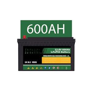 OEM LiFePo4 배터리 12V 24V 50Ah 100Ah 200Ah 300Ah 400Ah 460Ah 600Ah IP65 방수 충전식 리튬 배터리