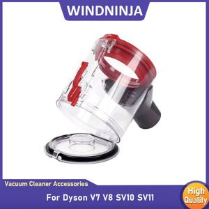 다이슨 V7 V8 SV10 SV11 핸드헬드 무선 진공청소기 교체용 먼지통/쓰레기통/쓰레기통 부품 액세서리