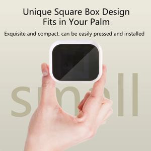 AiQUE UV 칫솔 살균기 스마트 스크린 디스플레이 충전식 칫솔 홀더 휴대용 소독 건조 벽걸이 형