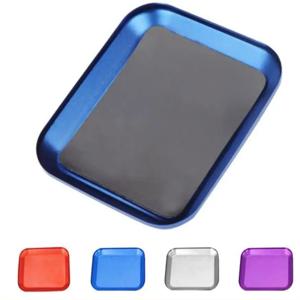 알루미늄 합금 약한 자기 나사 트레이 - 비행기/자동차/보트/크롤러 축 방향 SCX10/D90/D110 모델용 RC 수리 도구