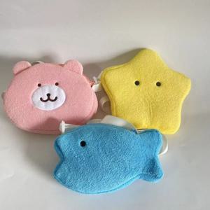 치카와스 귀여운 작은 곰돌이 팝피 패턴 숄더백, 치 하치와레와 같은 스타일, 재고 있음, 나가노 선물